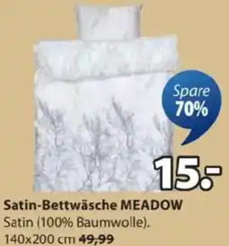 JYSK Satin-bettwäsche meadow Angebot