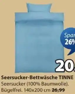 JYSK Seersucker-bettwäsche tinne Angebot