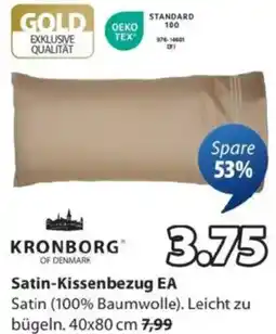 JYSK Satin-Kissenbezug EA Angebot