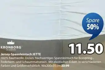 JYSK Jersey-spannleintuch jette Angebot