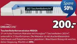 JYSK Taschenfederkernmatratze hegga Angebot