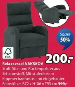 JYSK Relaxsessel nakskov Angebot