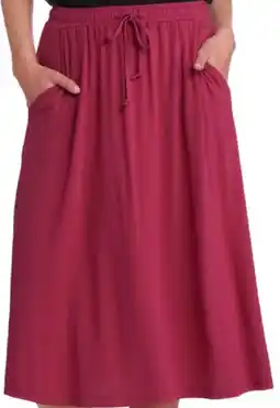Ernsting's family Damen Midi-Rock mit Tunnelzug Angebot
