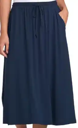 Ernsting's family Damen Midi-Rock mit Tunnelzug Angebot