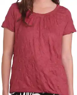 Ernsting's family Damen T-Shirt in Crash-Optik Angebot