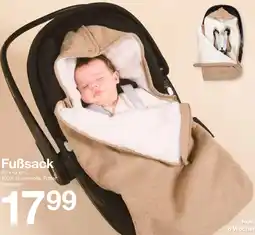 Zeeman Fußsack Angebot
