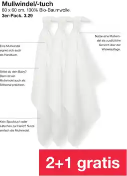 Zeeman Mullwindel-tuch Angebot