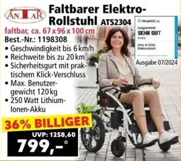 Norma Faltbarer Elektro- Rollstuhl Angebot