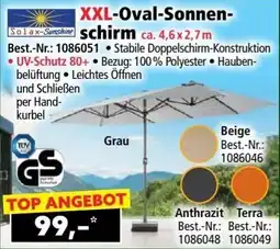 Norma Oval-Sonnen-schirm Angebot