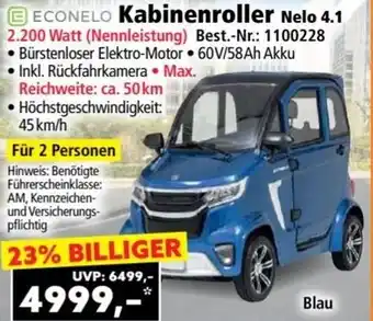 Norma ECONELO Kabinenroller Nelo 4.1 Angebot