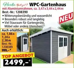 Norma WPC-Gartenhaus Angebot
