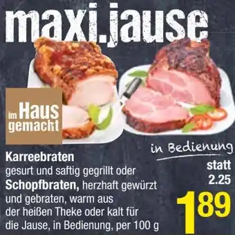 Maximarkt Karreebraten Angebot