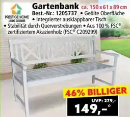 Norma Gartenbank Angebot