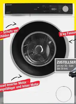 Maximarkt Sharp Waschautomat ES-NFA814BW1NA Angebot