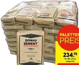 Hellweg Donauzement Angebot