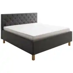 XXXLutz Polsterbett 160/200 cm in Anthrazit Angebot