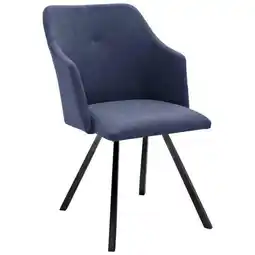XXXLutz Stuhl in Eisen Lederlook Angebot