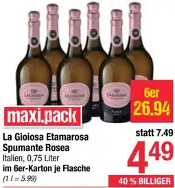 Maximarkt La Gioiosa Etamarosa Spumante Rosea Angebot