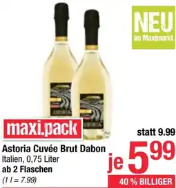 Maximarkt Astoria Cuvée Brut Dabon Angebot