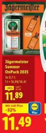 Lidl Jägermeister Sommer Angebot
