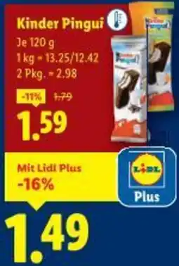 Lidl Kinder Pingui Angebot