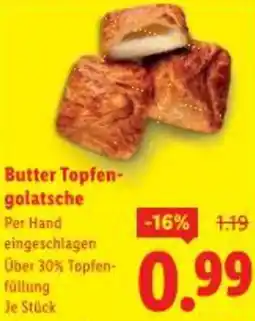 Lidl Butter Topfen- golatsche Angebot