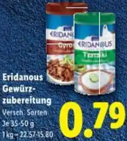 Lidl Eridanous Gewürz- zubereitung Angebot