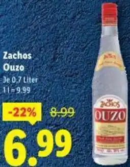 Lidl Zachos Ouzo Angebot