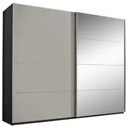 XXXLutz Schwebetürenschrank in Graphitfarben, Grau Angebot