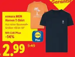 Lidl esmara MEN Herren T-Shirt Angebot