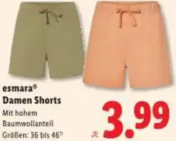 Lidl esmara Damen Shorts Angebot