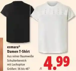 Lidl esmara Damen T-Shirt Angebot