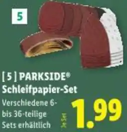 Lidl PARKSIDE Schleifpapier-Set Angebot