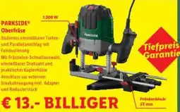 Lidl PARKSIDE Oberfräse Angebot