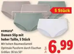 Lidl esmara Damen Slip mit hoher Taille Angebot