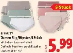 Lidl esmara Damen Slip/Hipster Angebot