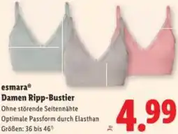 Lidl esmara Damen Ripp-Bustier Angebot
