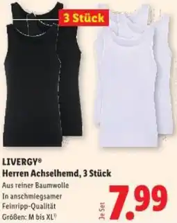 Lidl LIVERGY Herren Achselhemd Angebot