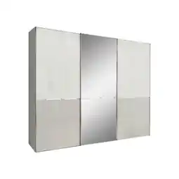 XXXLutz Schwebetürenschrank in Grau, Weiß Angebot