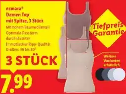 Lidl esmara Damen Top mit Spitze Angebot