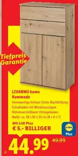 Lidl LIVARNO home Kommode Angebot