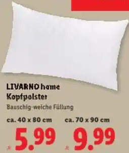 Lidl LIVARNO hame Kopfpolster Angebot