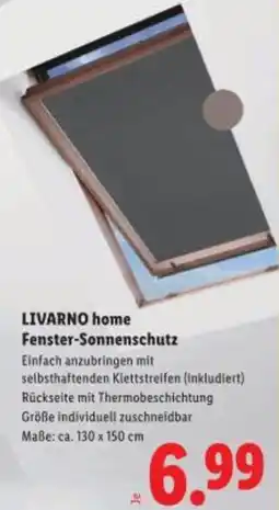 Lidl LIVARNO home Fenster-Sonnenschutz Angebot