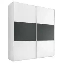 XXXLutz Schwebetürenschrank in Anthrazit, Weiß Angebot