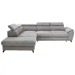 XXXLutz Ecksofa in Webstoff Grau Angebot