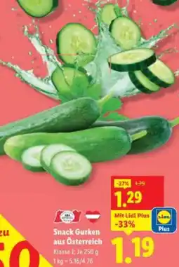 Lidl Snack Gurken Angebot