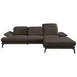 XXXLutz Ecksofa in Webstoff Braun Angebot