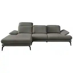 XXXLutz Ecksofa in Webstoff Grau Angebot