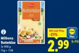 Lidl Milbona Butterkäse Angebot
