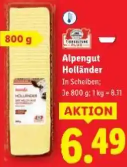 Lidl Alpengut Holländer Angebot